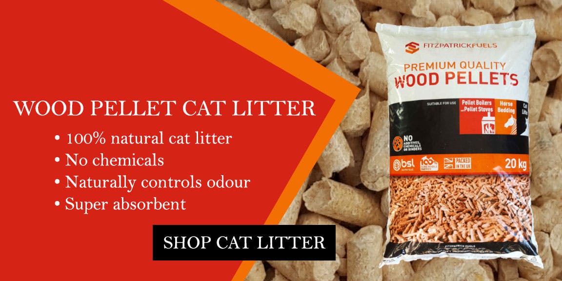 Wood Pellet Cat Litter 40L | Free Delivery in Huddersfield
