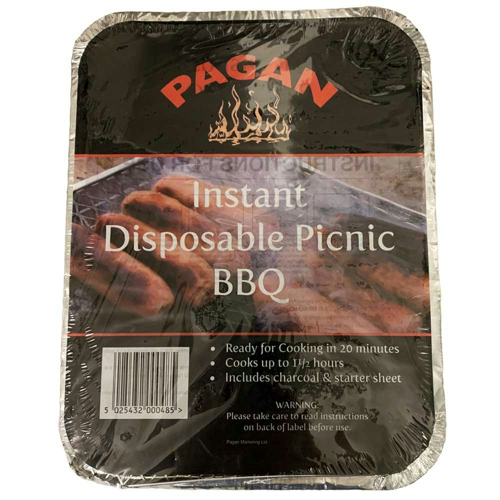 Disposable BBQ's, Easy to Use, Great for Quicker Cooking Foods