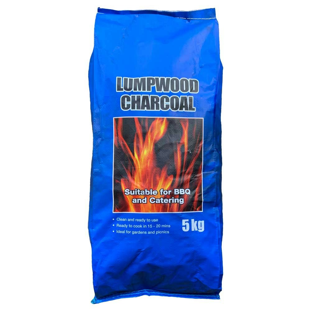 Lumpwood BBQ Charcoal Prepacked 5kg Bags Low Price